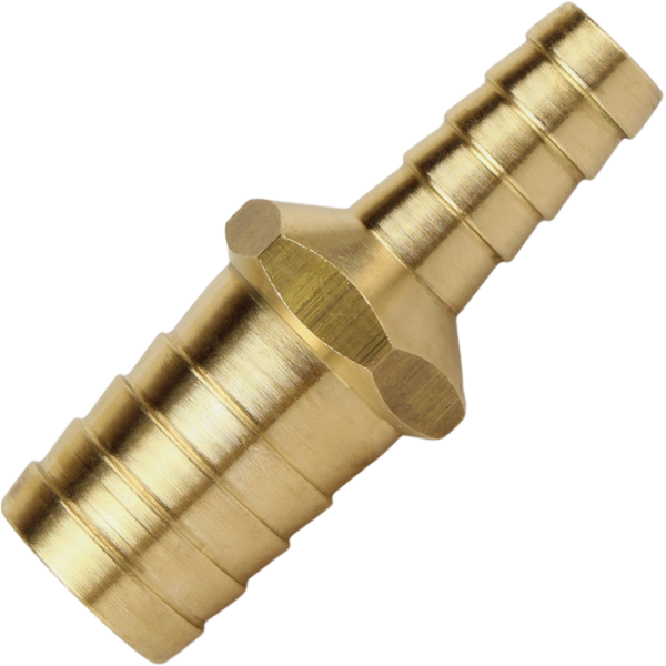 З’єднання трубчате для шланга перехідне ⌀16х10мм L=52мм