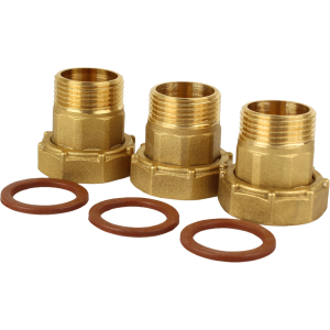 Комплект приєднувальний для триходового клапану Ду 25